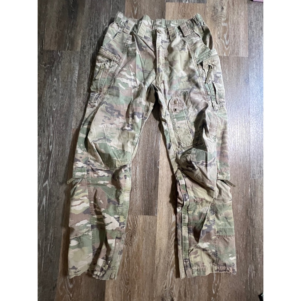 Massif Flight Suit Pants Mens 30-32 Multicam Flame Resistant Nomex Kevlar OCP